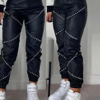 Pantalon Zippé – Plis Modernes & Allure Rebelle ✨