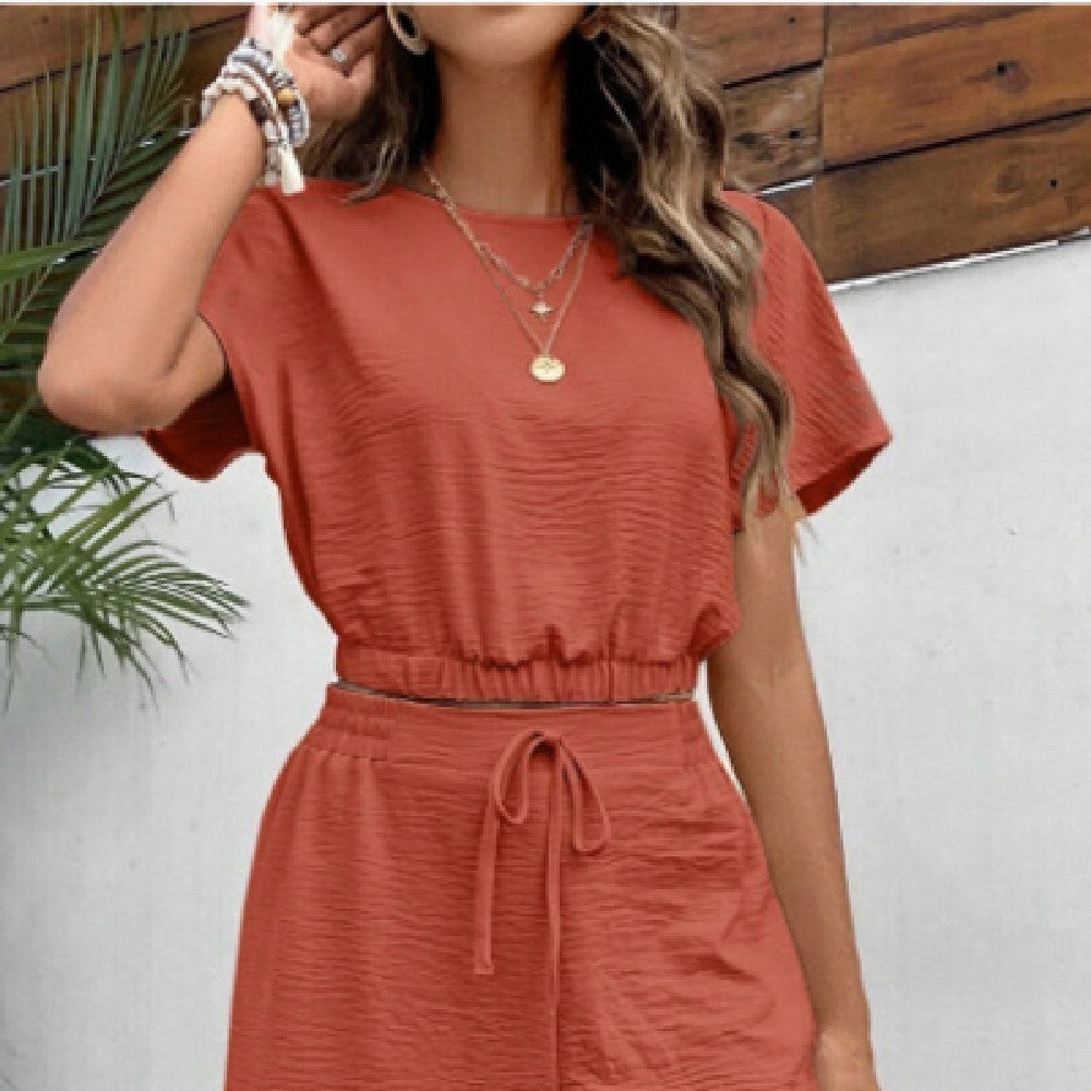 Ensemble Slim – Élégance d’Été & Liberté Urbaine 🌸