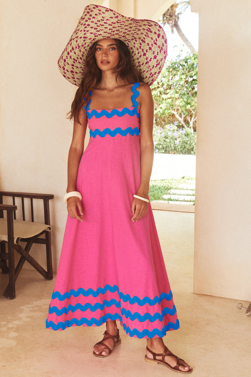 Robe Fleurie – Vagues Douces & Évasion Bohème🌸