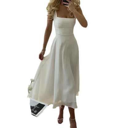 Robe Carré – Taille Sculptée & Élégance Effortless💫