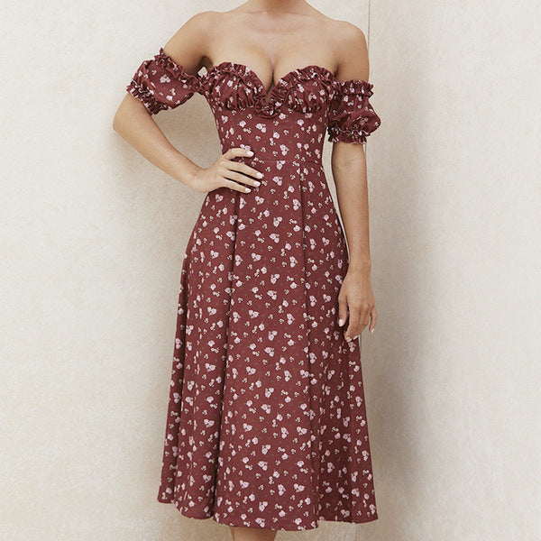 Robe Longue Fleurie – Romance d’Été & Élégance Féminine 🌺