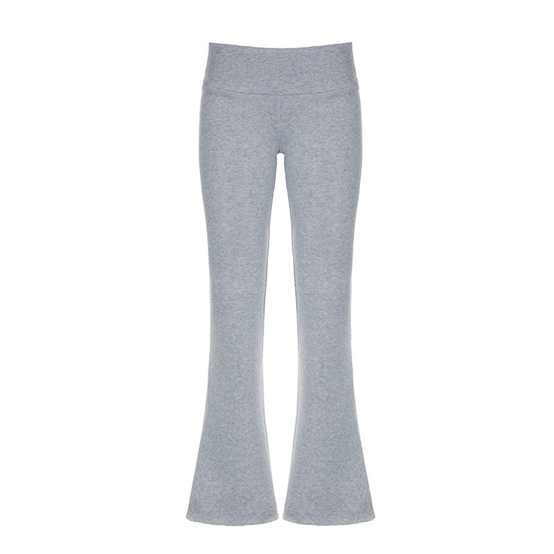 Pantalon Velours Fin – Couleur Unie & Charme d’Hiver ❄️