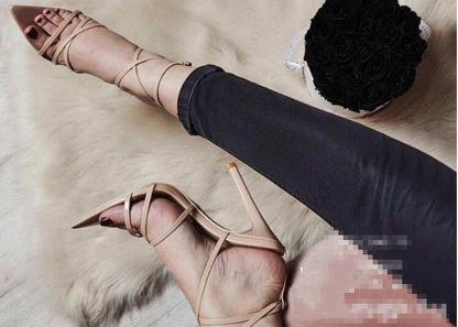 Sandales À Talons – Élégance Suspendue & Liberté Bohème💃