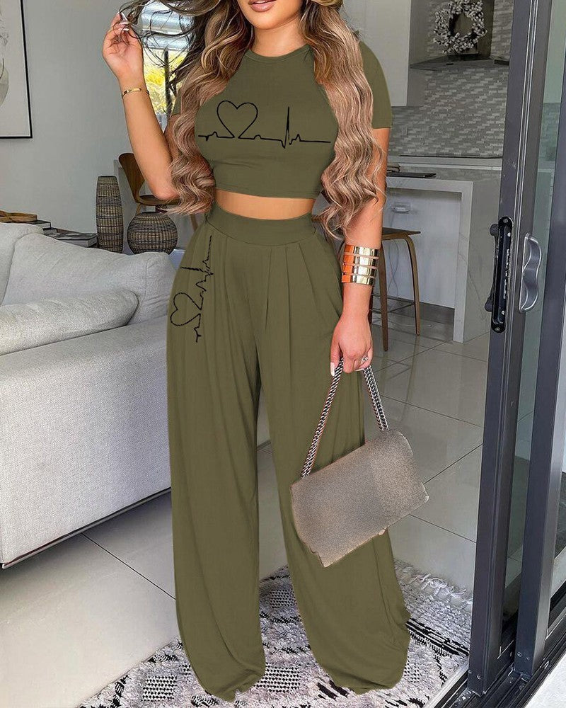 Ensemble Imprimé – Couleurs Libres & Vibes Décontractées🌈