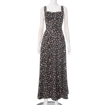 Robe Fleurie – Dos Nu Envoûtant & Allure Éclatante⭐️