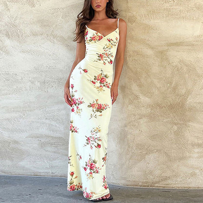 Robe Camisole – Décolleté V & Élégance Sans Effort 🌸