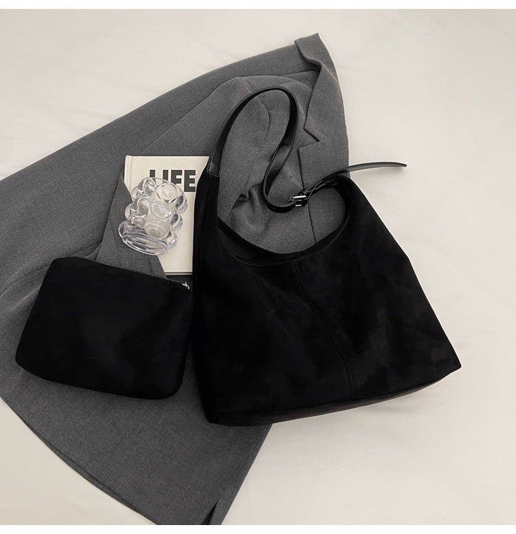 Sac Seau Suédine – Douceur d’Automne & Chic Sans Effort🍁