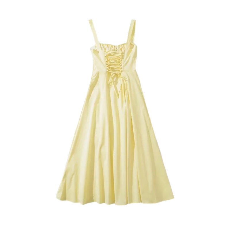 Robe Bord de Mer – Nœuds Croisés & Liberté d’Été🌅