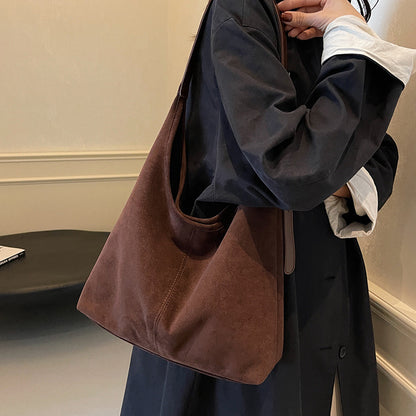 Sac Seau Suédine – Douceur d’Automne & Chic Sans Effort🍁