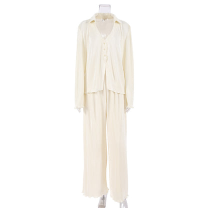 Chemise Plissée – Printemps Rétro & Élégance Bohème 🌼