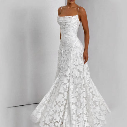 Robe Dos Nu – Chiffon Aérien & Liberté d’Été🌅