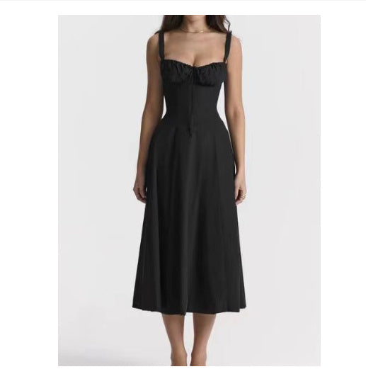 Robe Bord de Mer – Nœuds Croisés & Liberté d’Été🌅