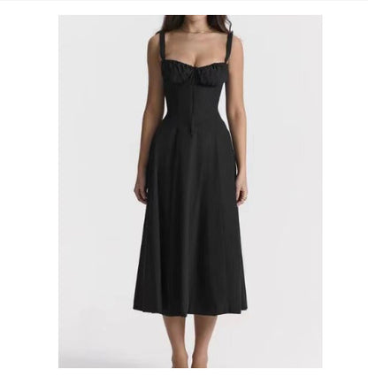 Robe Bord de Mer – Nœuds Croisés & Liberté d’Été🌅