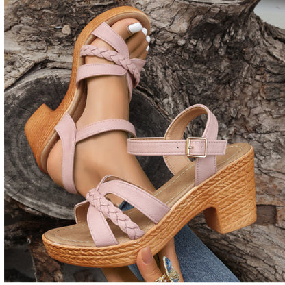 Sandales à Boucle – Féminité Sûre & Confort Inattendu ✨