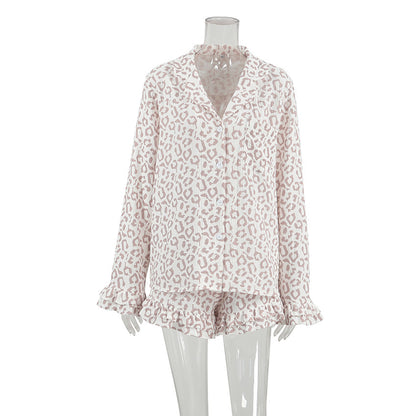 Pyjama Léopard – Douceur Sauvage & Liberté Nocturne🖤