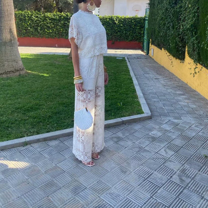 Ensemble Crochet – Dentelle Aérée & Liberté Élégante ☀️