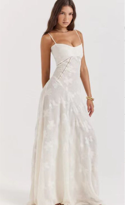 Robe Dentelle – Épure d’Été & Élégance Nocturne🖤