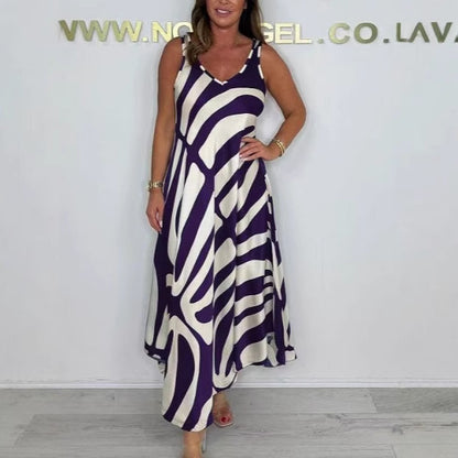 Robe Pochée – Soie Peinte & Flânerie Bohème👗