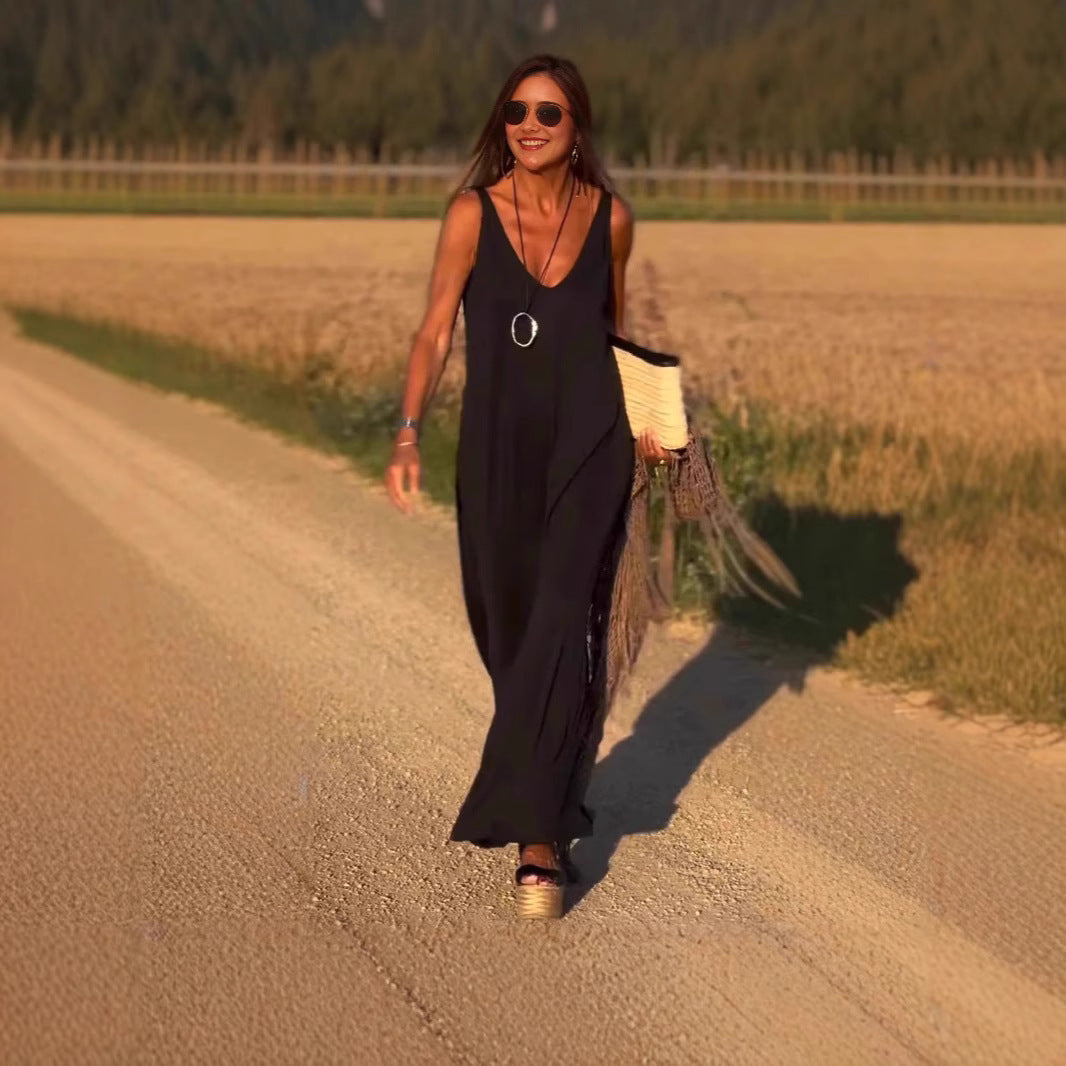 Robe Décolleté – Lignes Sensuelles & Éclat d’Été🌞